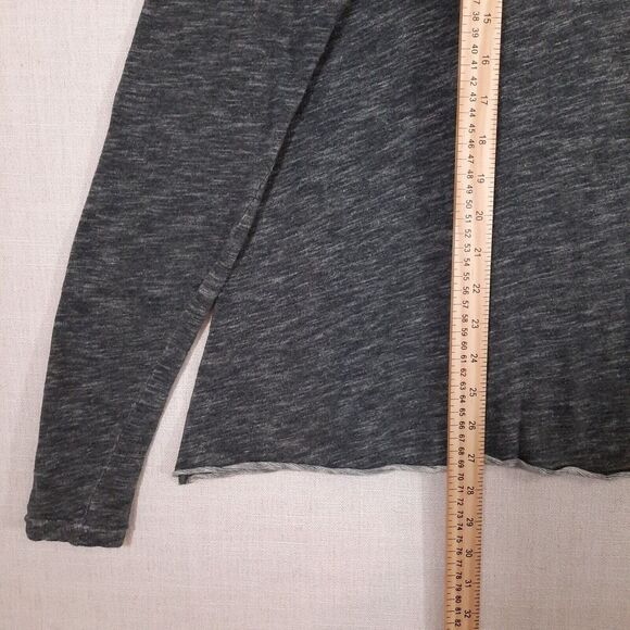 Free People FP Beach Two Body Raglan Tunic Top Sweater Cowl Neck Gray One Size - Picture 15 of 15